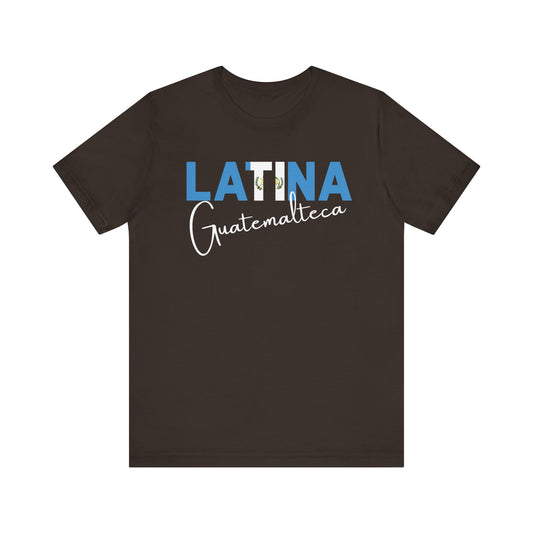 Latina Guatemalteca, Shirt – Guatemala Latina Pride Graphic Tee for Women