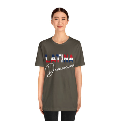 Latina Dominicana Shirt | Dominican Republic Latina Pride Graphic Tee for Women