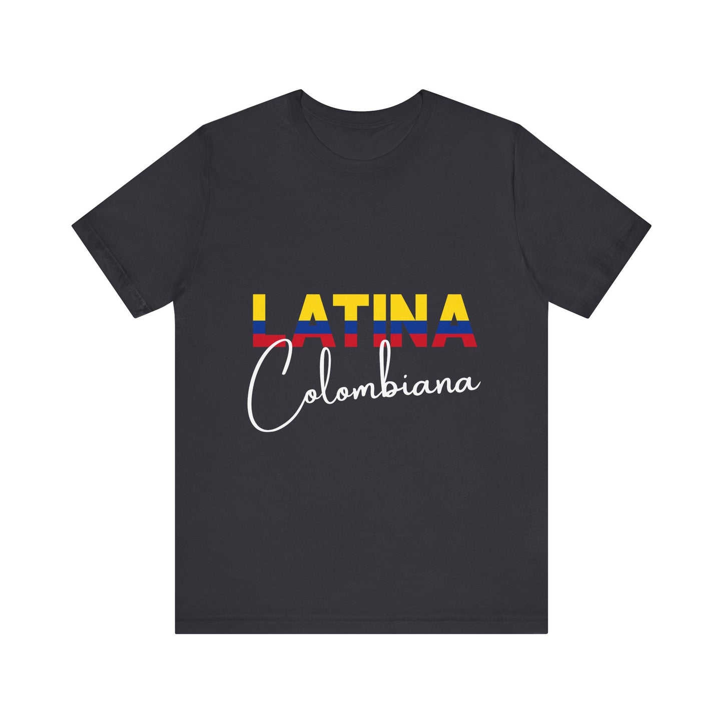 Latina Colombiana, Shirt - Colombian Latina Pride Graphic Tee for Women