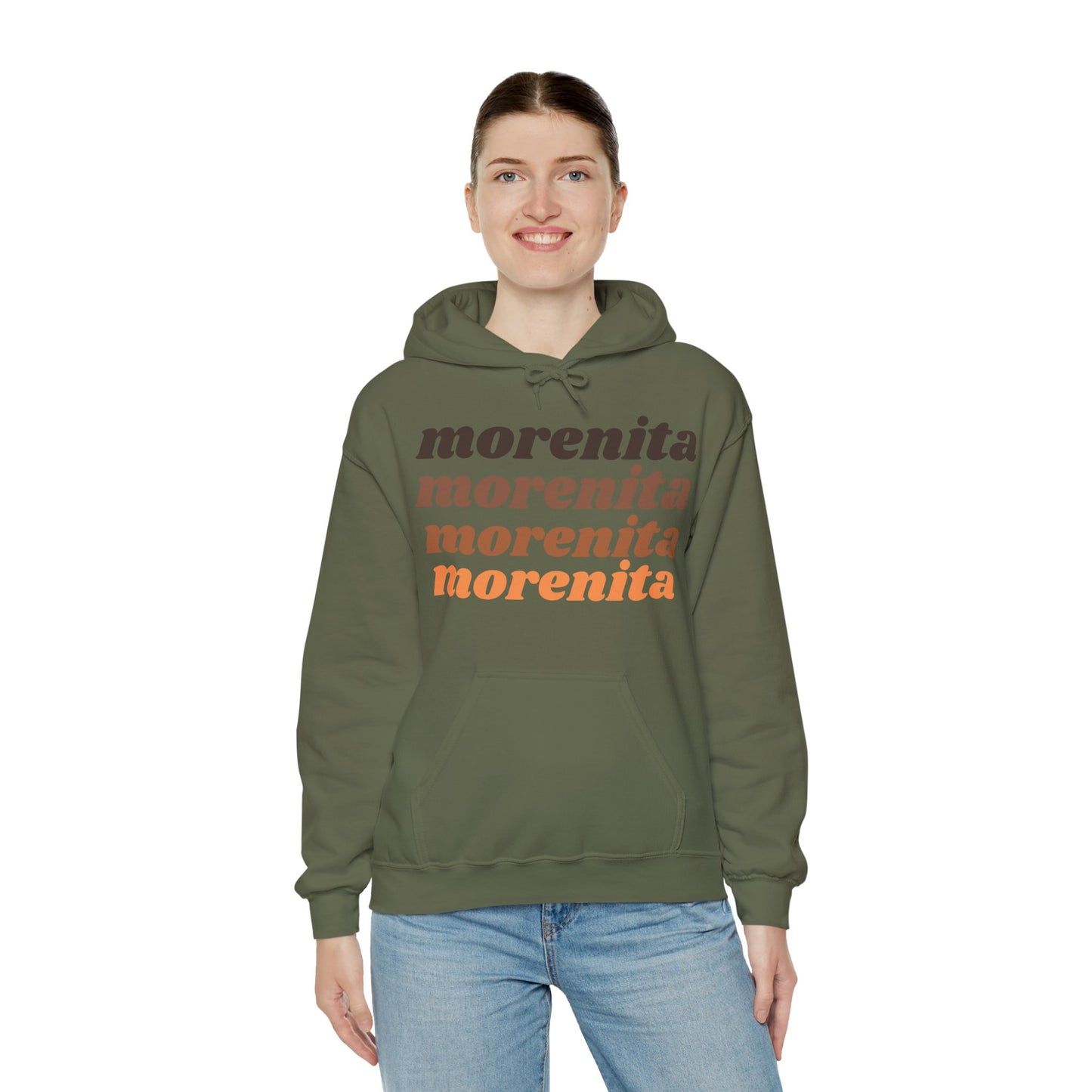 Morenita Hooded Sweatshirt | Latina Pride Empowerment Hoodie