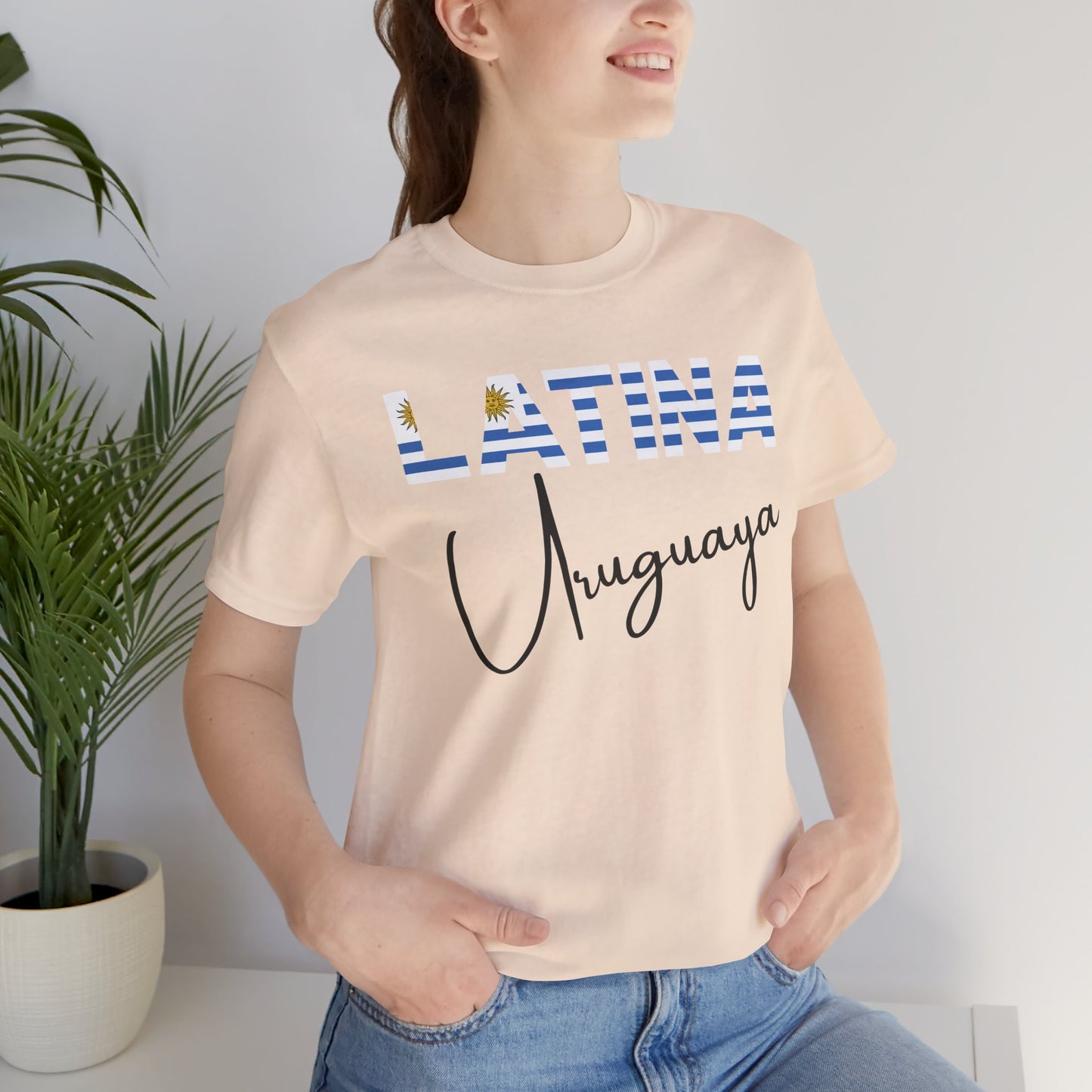 Latina Uruguaya, Shirt – Uruguay Latina Pride Graphic Tee for Women