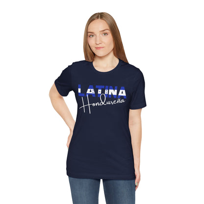 Latina Hondureña, Shirt - Honduras Latina Pride Graphic Tee for Women