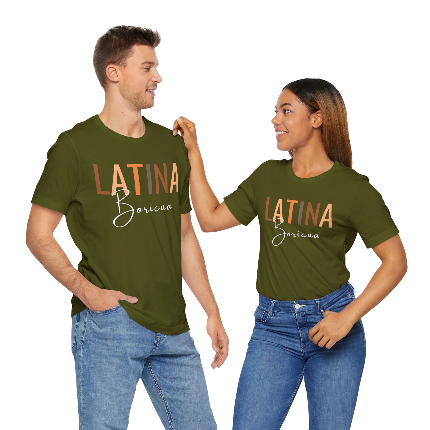 Latina Boricua Shirt | Puerto Rico Latina Pride Graphic Tee for Women