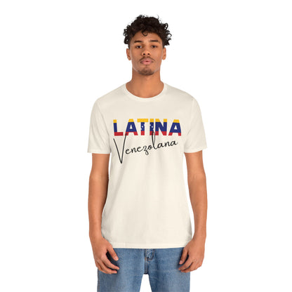 Latina Venezolana, Shirt – Venezuela Latina Pride Graphic Tee for Women