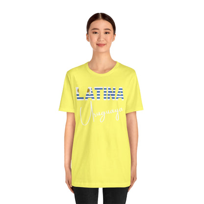Latina Uruguaya, Shirt – Uruguay Latina Pride Graphic Tee for Women