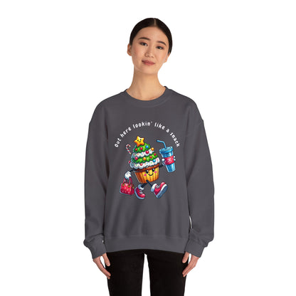 "Out Here Looking Like a Snack" Ugly Christmas Sweater