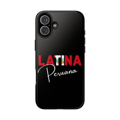 Latina Peruana Tough iPhone Case | Peru Latina Pride Protective Cover