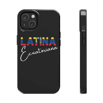Latina Ecuatoriana Tough iPhone Case | Ecuador Latina Pride Protective Cover