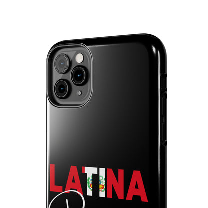 Latina Peruana Tough iPhone Case | Peru Latina Pride Protective Cover