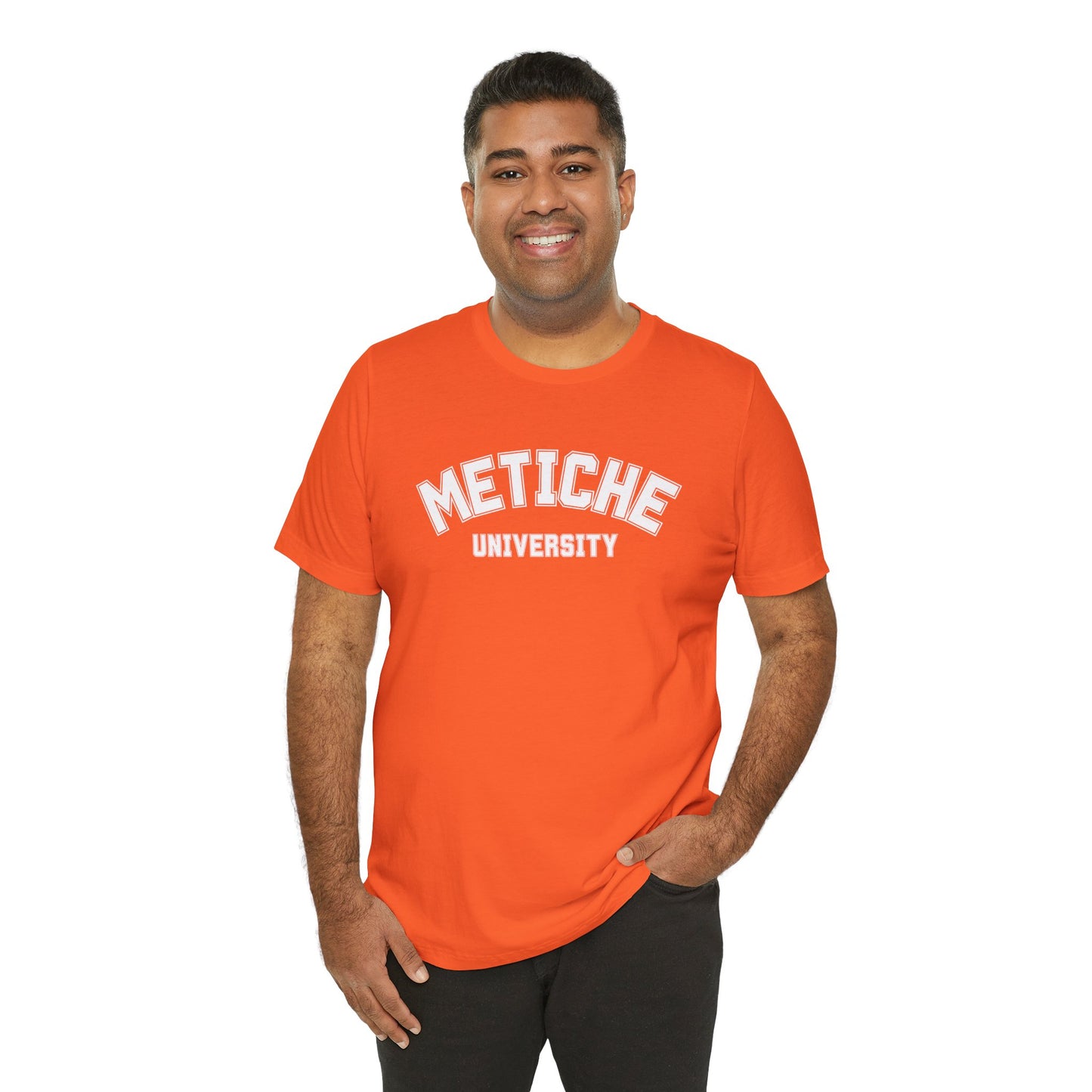 Metiche University Shirt | Funny Latina Graphic Tee