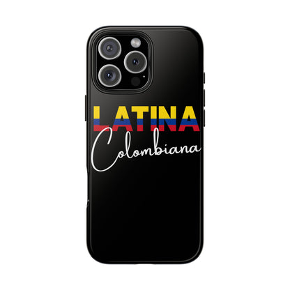Latina Colombiana Tough iPhone Case | Colombia Latina Pride Protective Cover
