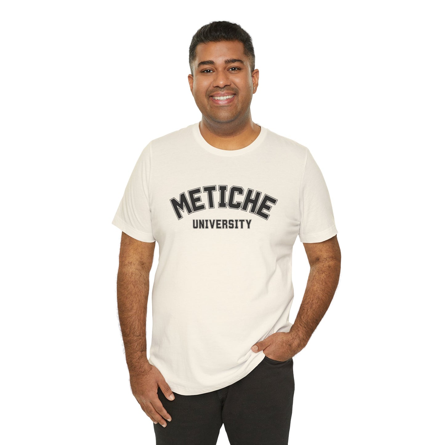 Metiche University Shirt | Funny Latina Graphic Tee