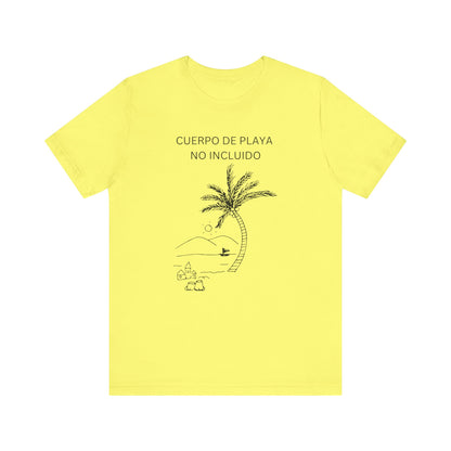 Cuerpo De Playa No Incluido, shirt