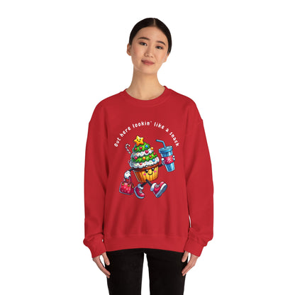 "Out Here Looking Like a Snack" Ugly Christmas Sweater