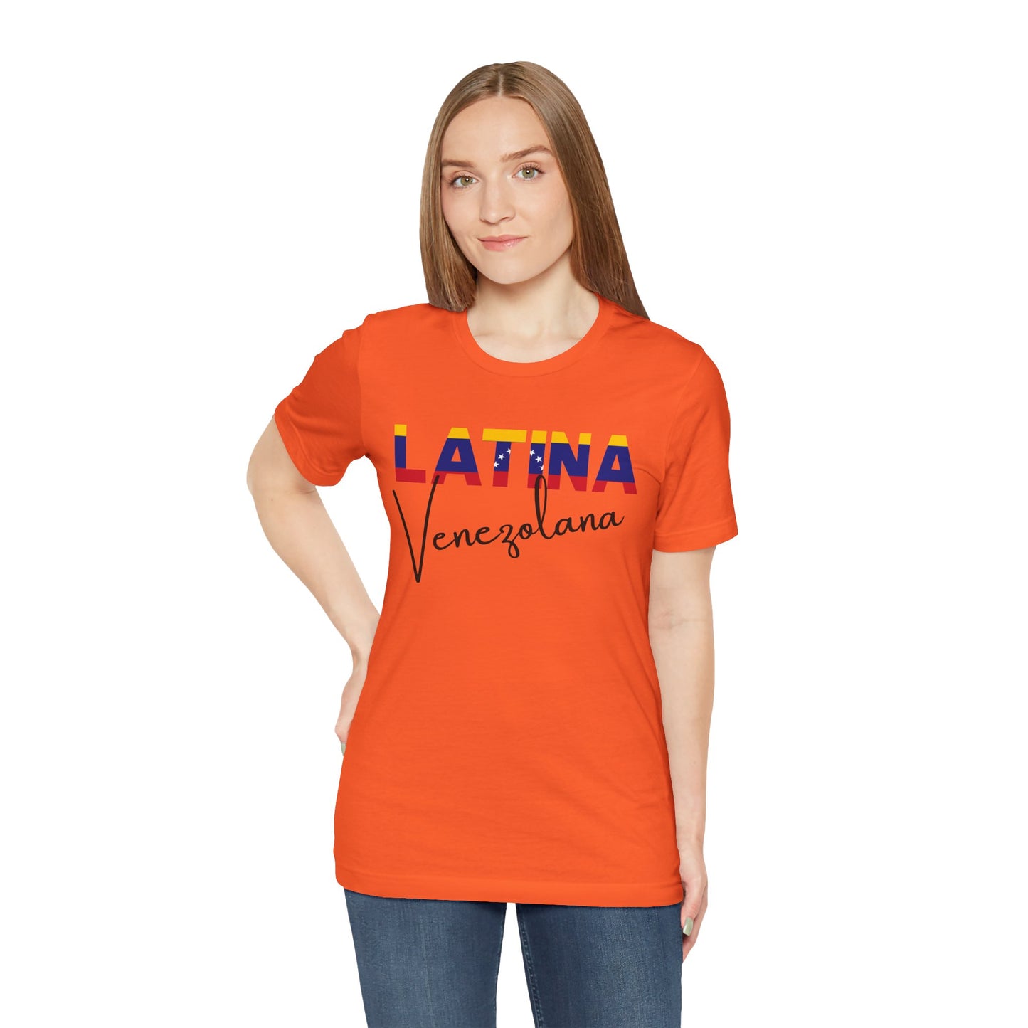 Latina Venezolana, Shirt – Venezuela Latina Pride Graphic Tee for Women