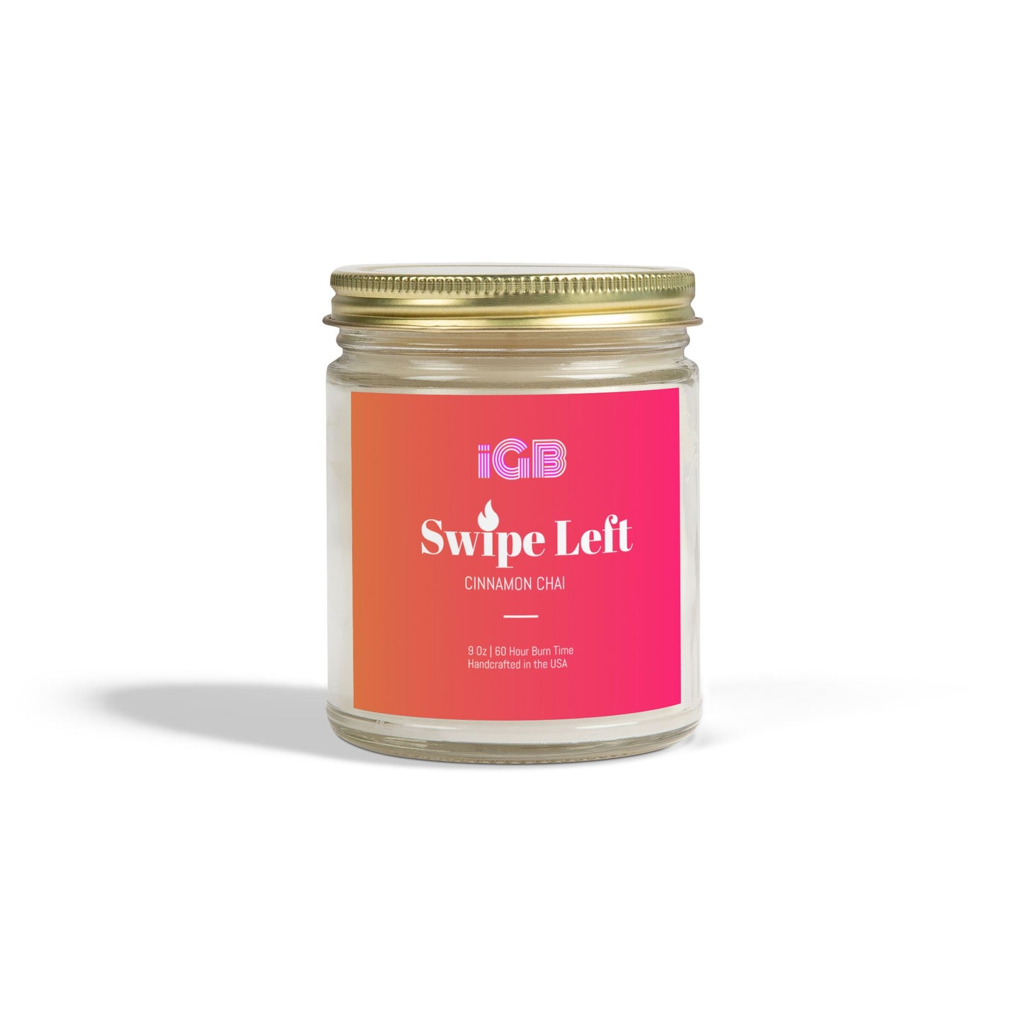 Swipe Left, Cinnamon Chai Candle (4oz, 9oz)