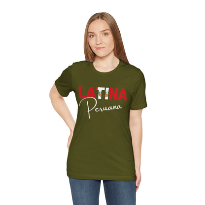 Latina Peruana Shirt – Peru Latina Pride Graphic Tee for Women