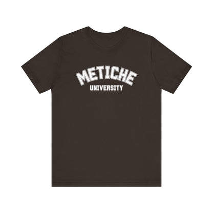 Metiche University Shirt | Funny Latina Graphic Tee