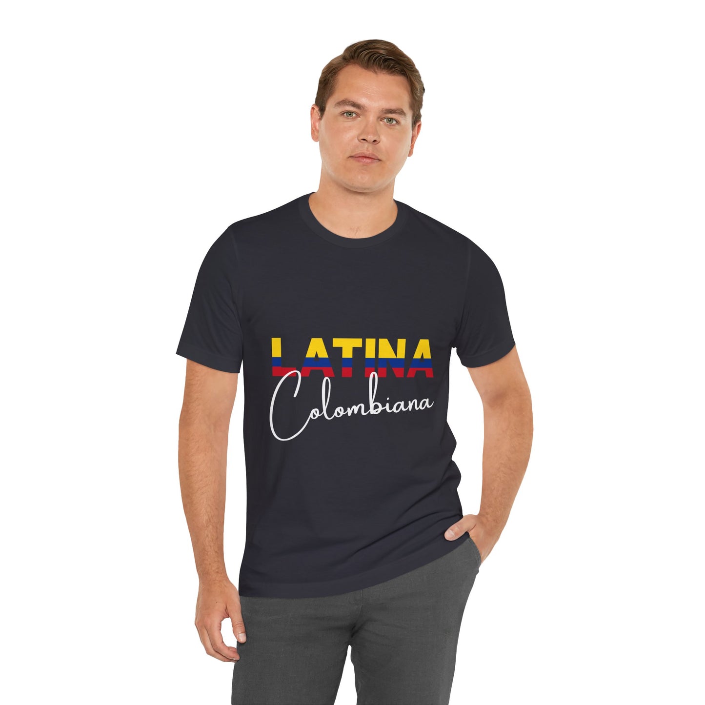 Latina Colombiana, Shirt - Colombian Latina Pride Graphic Tee for Women