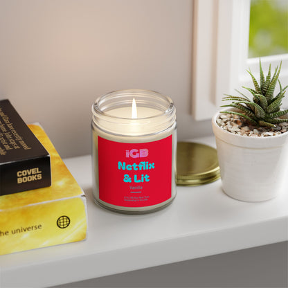 Netflix & Lit, Candle (4oz, 9oz)