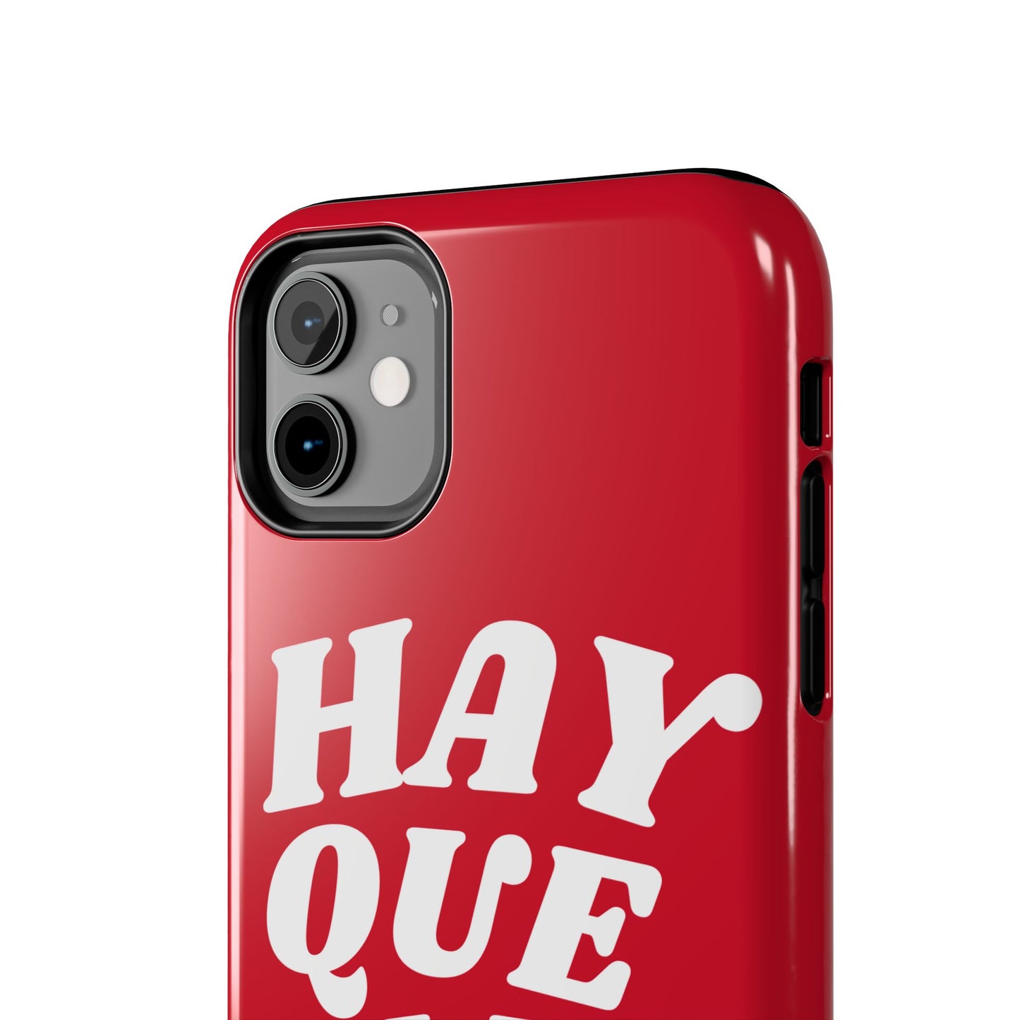 Hay Que Olla Tough iPhone Case | Funny Spanish Saying Protective Cover