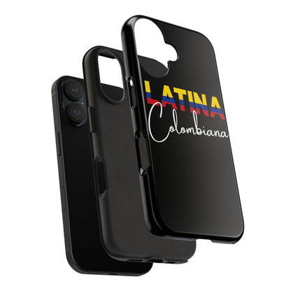 Latina Colombiana Tough iPhone Case | Colombia Latina Pride Protective Cover
