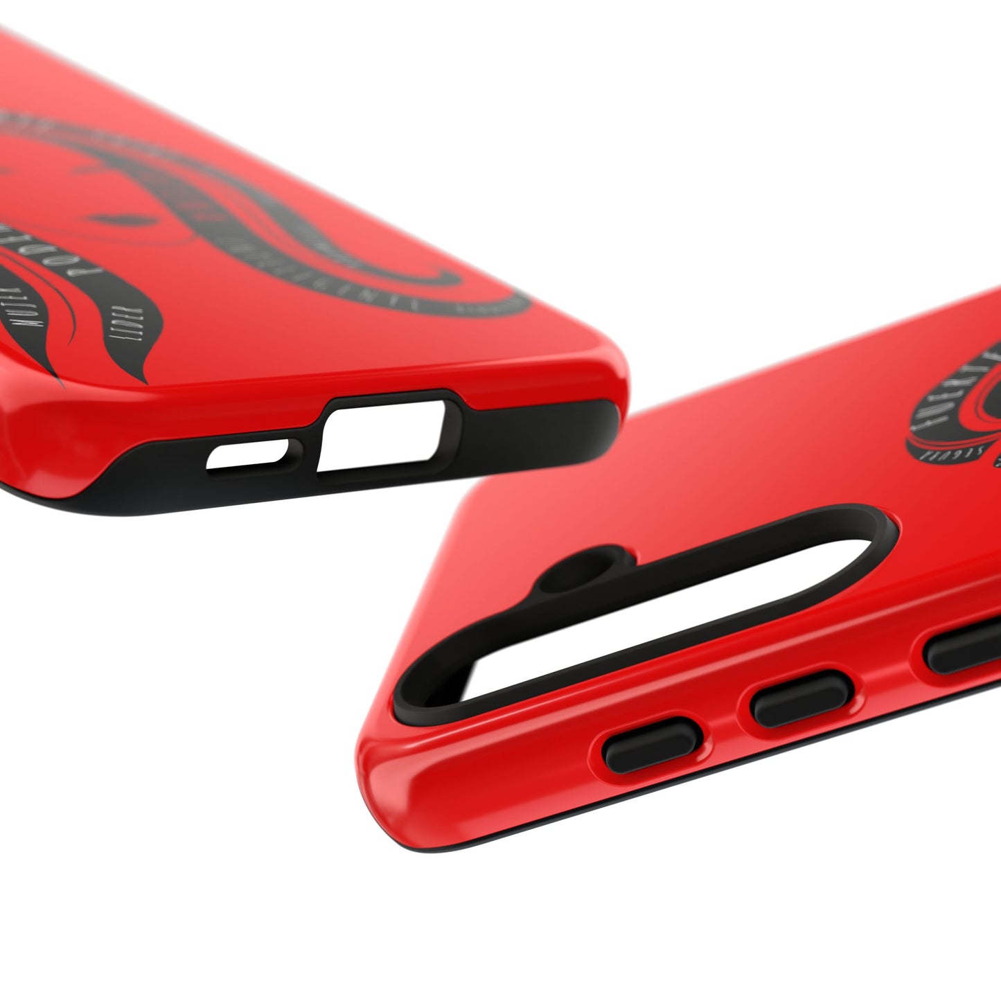 Red Fuerza Latina Tough Phone Case | Latina Empowerment Protective Cover