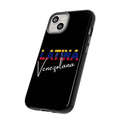 Latina Venezolana Tough Phone Case | Latina Venezolana iPhone Case | Venezuela Latina Pride Protective Cover
