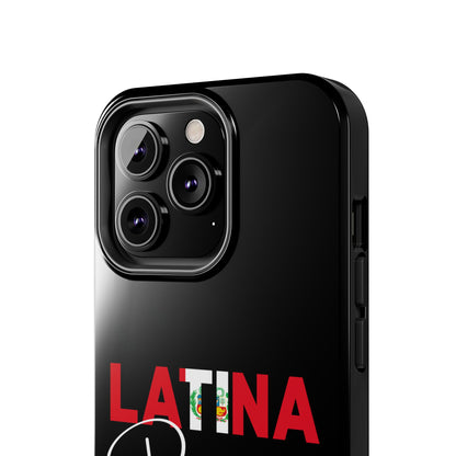 Latina Peruana Tough iPhone Case | Peru Latina Pride Protective Cover
