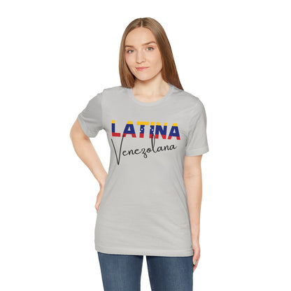Latina Venezolana, Shirt – Venezuela Latina Pride Graphic Tee for Women