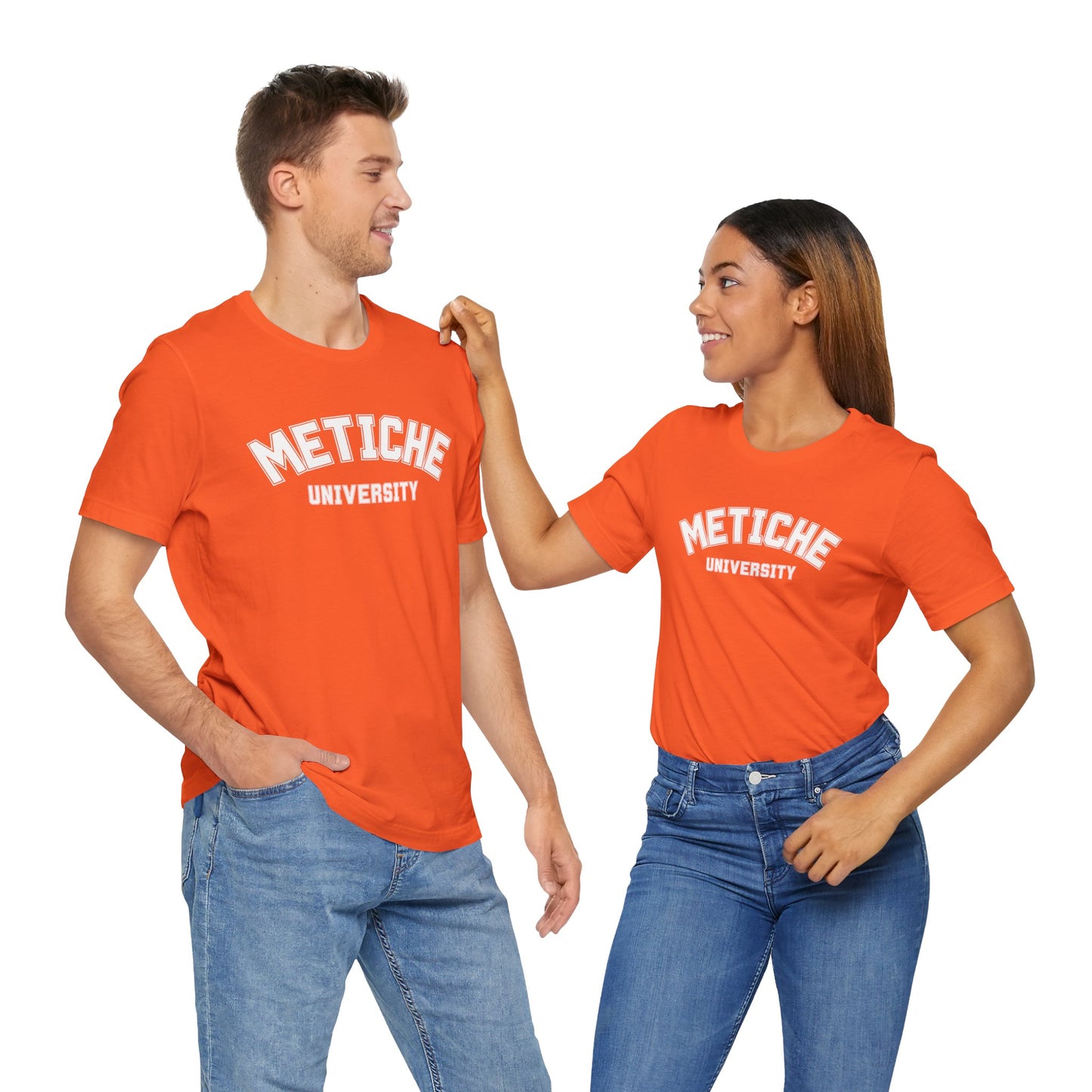Metiche University Shirt | Funny Latina Graphic Tee
