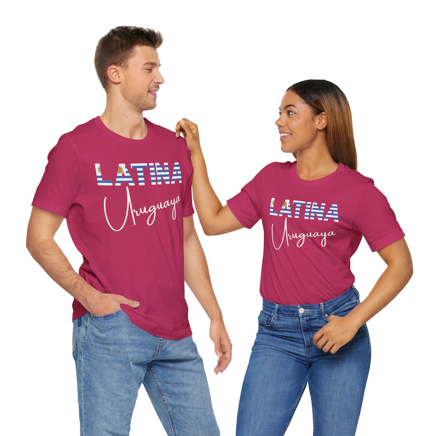 Latina Uruguaya, Shirt – Uruguay Latina Pride Graphic Tee for Women