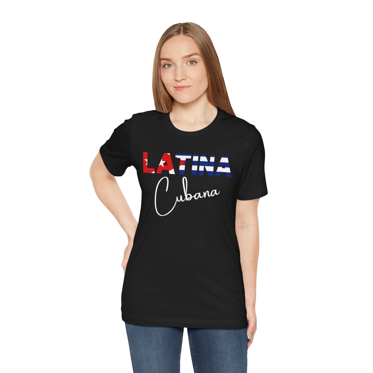 Latina Cubana Shirt | Cuba Latina Pride Graphic Tee for Women