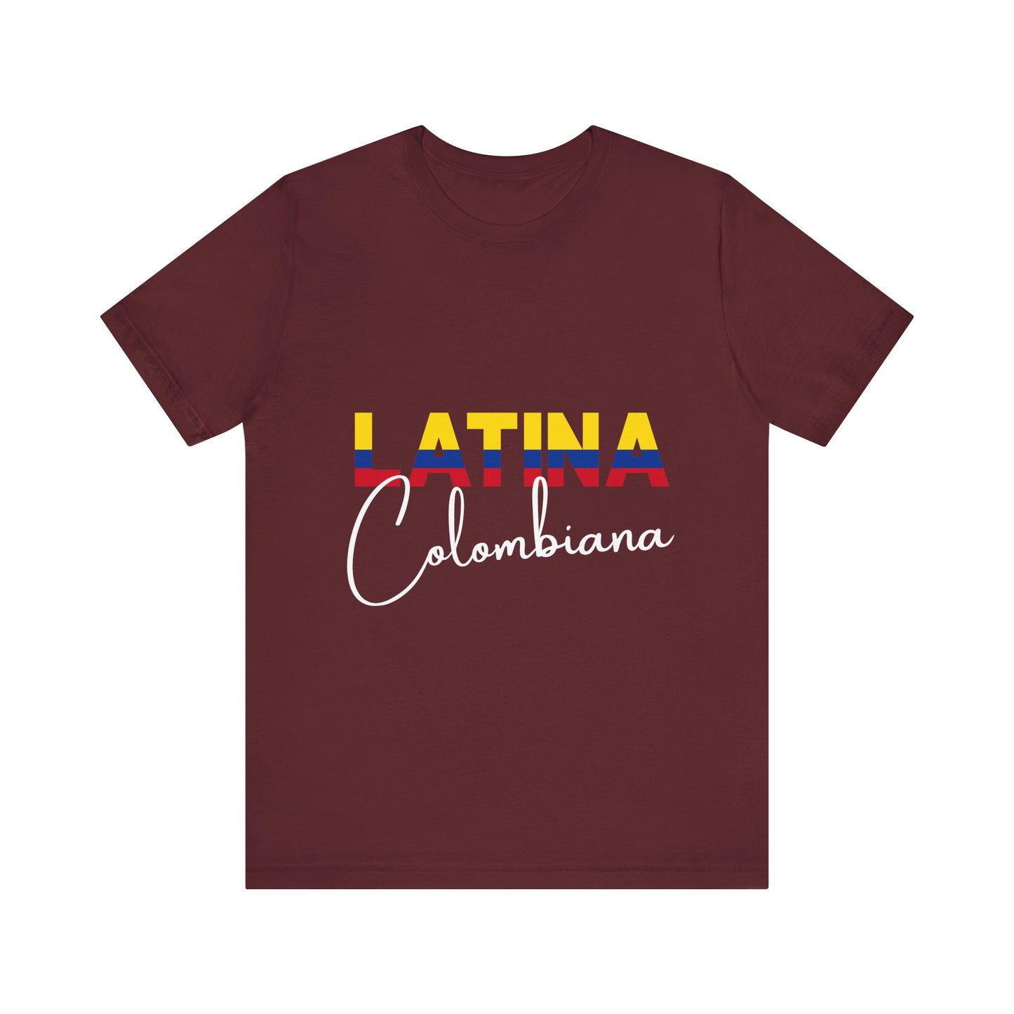 Latina Colombiana, Shirt - Colombian Latina Pride Graphic Tee for Women