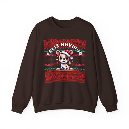 Feliz Navidog Ugly Christmas Sweater- French Bulldog