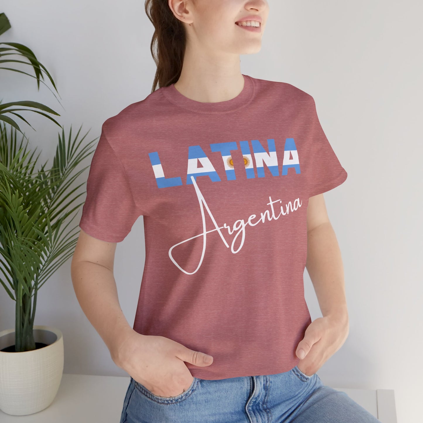 Latina Argentina Shirt – Argentina Latina Pride Graphic Tee for Women