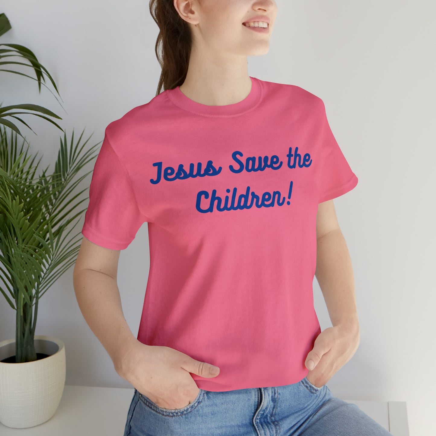 Jesus Save the Children, Shirt