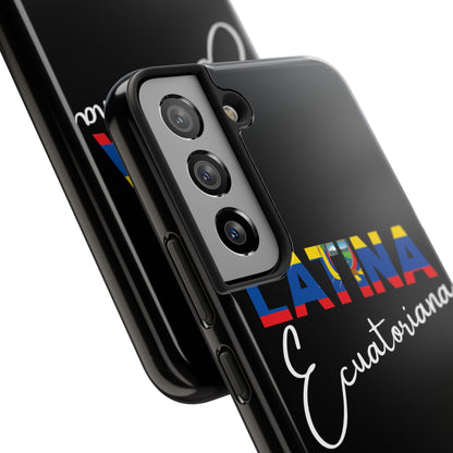 Latina Ecuatoriana Tough iPhone Case | Ecuador Latina Pride Protective Cover