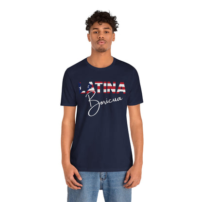 Latina Boricua Shirt | Puerto Rico Latina Pride Graphic Tee for Women