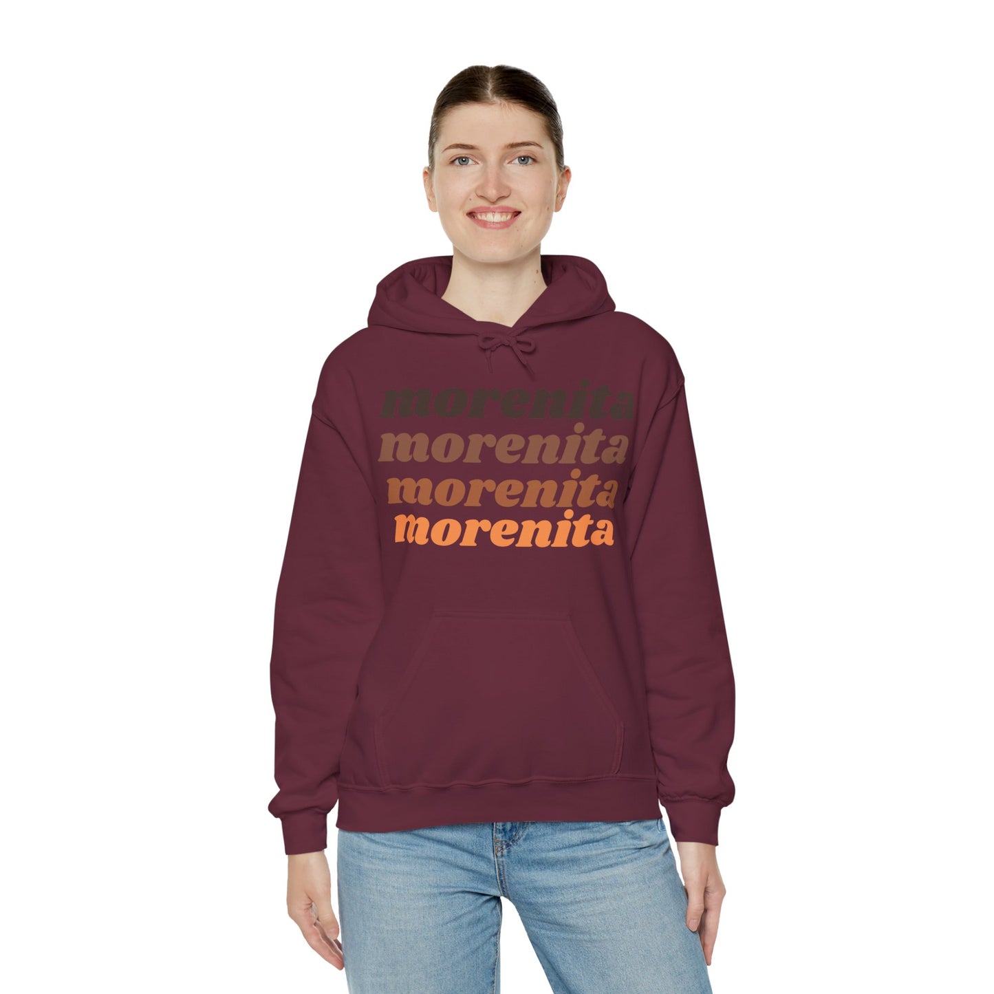 Morenita Hooded Sweatshirt | Latina Pride Empowerment Hoodie