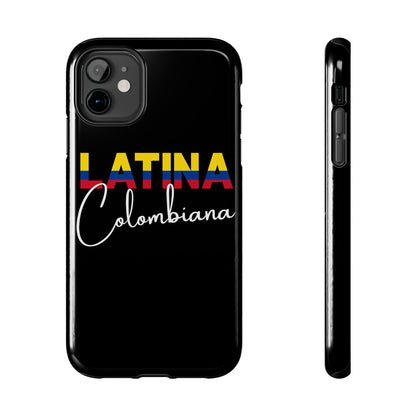 Latina Colombiana Tough iPhone Case | Colombia Latina Pride Protective Cover