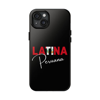 Latina Peruana Tough iPhone Case | Peru Latina Pride Protective Cover