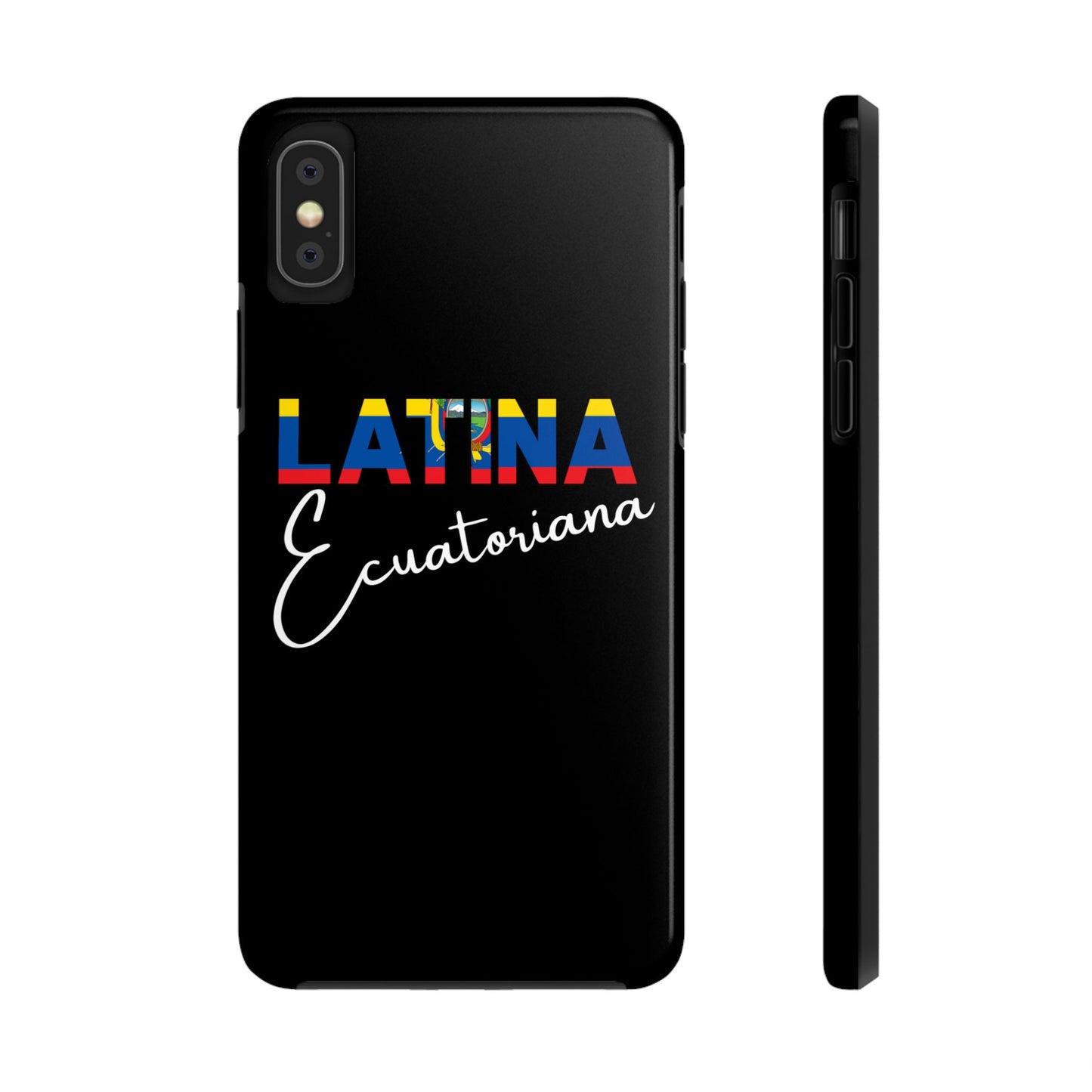 Latina Ecuatoriana Tough iPhone Case | Ecuador Latina Pride Protective Cover