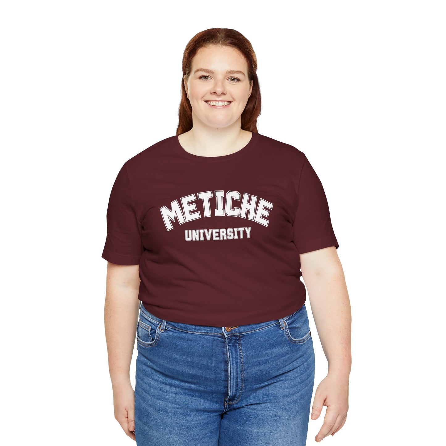 Metiche University Shirt | Funny Latina Graphic Tee
