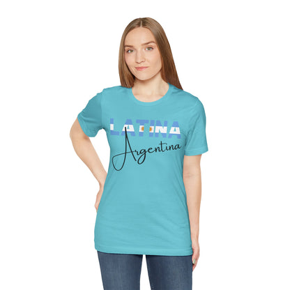 Latina Argentina Shirt – Argentina Latina Pride Graphic Tee for Women