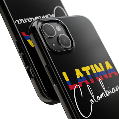 Latina Colombiana Tough iPhone Case | Colombia Latina Pride Protective Cover