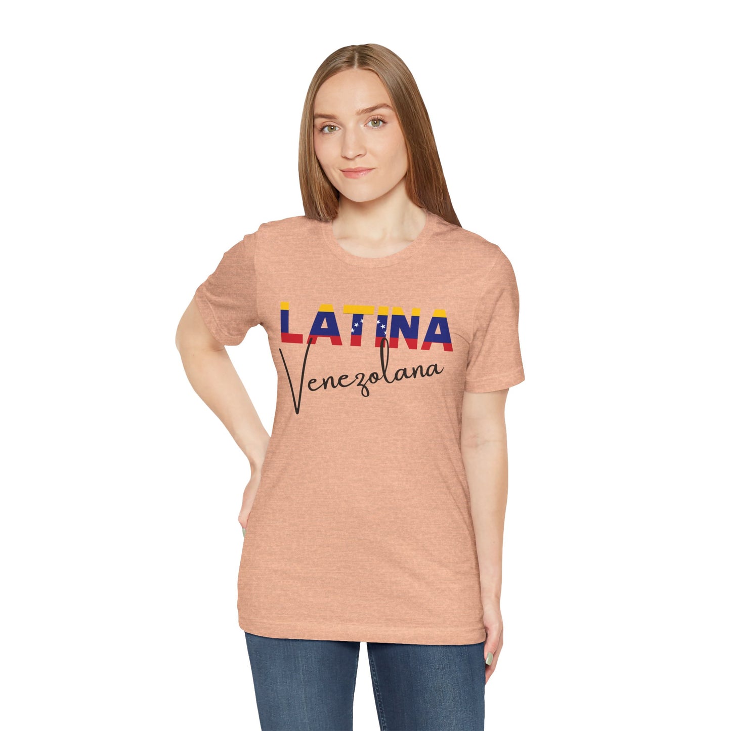 Latina Venezolana, Shirt – Venezuela Latina Pride Graphic Tee for Women