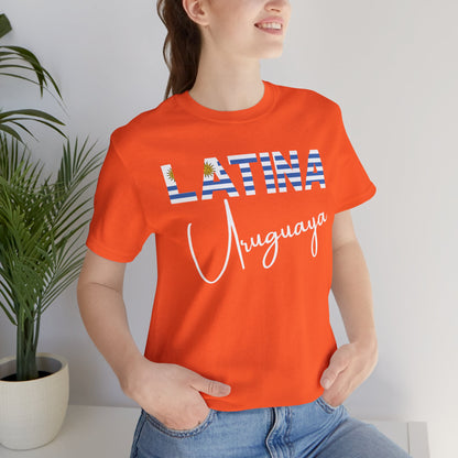 Latina Uruguaya, Shirt – Uruguay Latina Pride Graphic Tee for Women