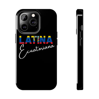 Latina Ecuatoriana Tough iPhone Case | Ecuador Latina Pride Protective Cover