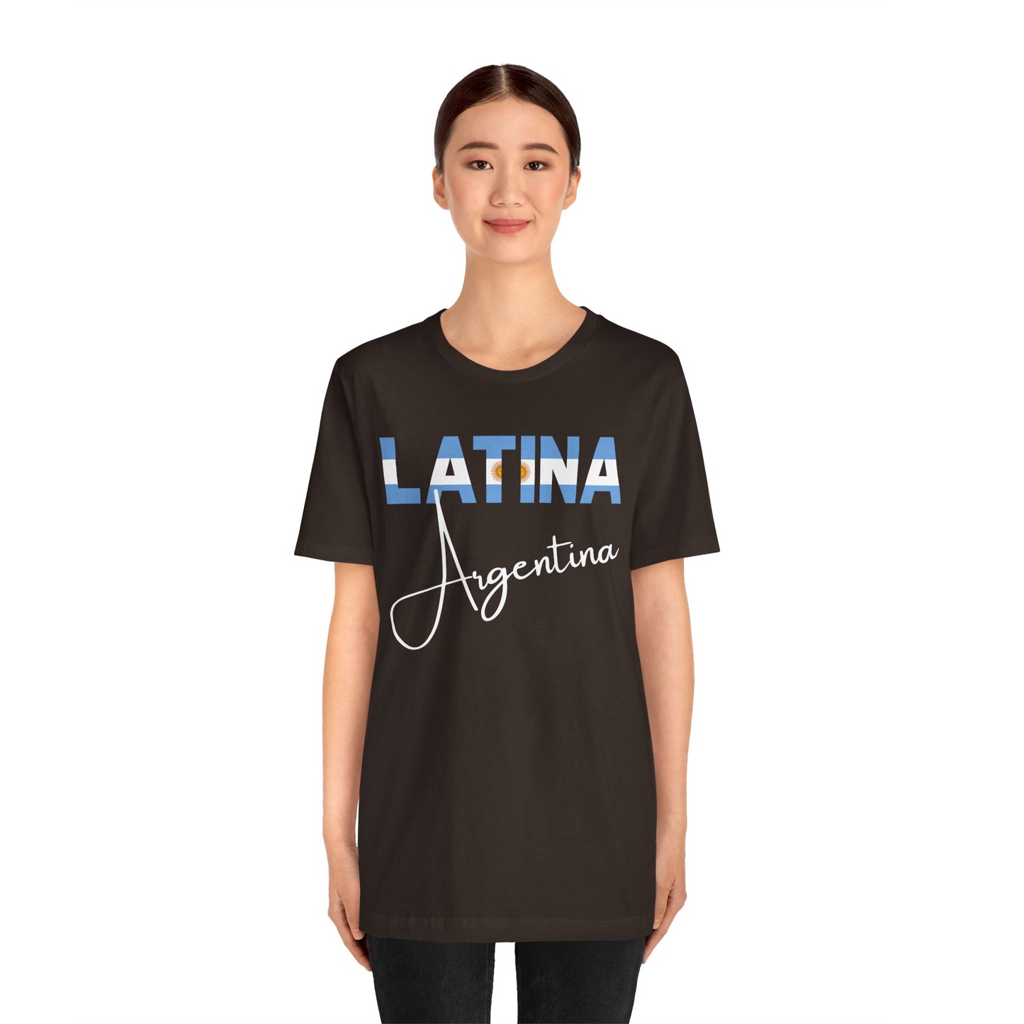 Latina Argentina Shirt – Argentina Latina Pride Graphic Tee for Women